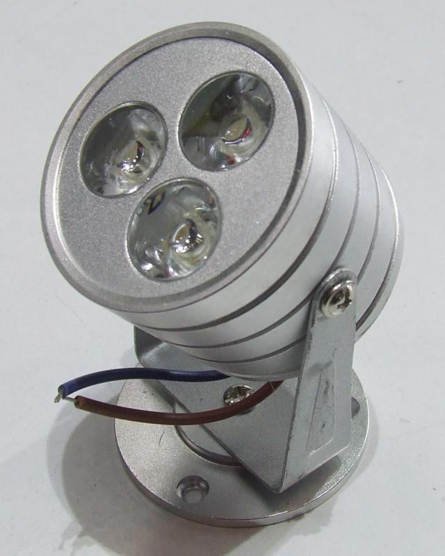 FARETTO SPOT 3 LED DA 1W AC220V FARETTO SPOT 3 LED DA 1W AC220V