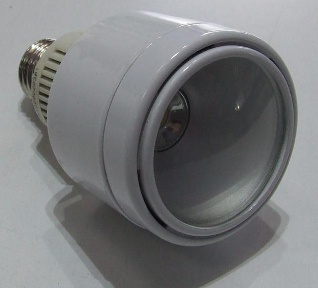 LAMPADA SPOT CON COB LED DA 5 WATT AC 220V BIANCO FREDDO