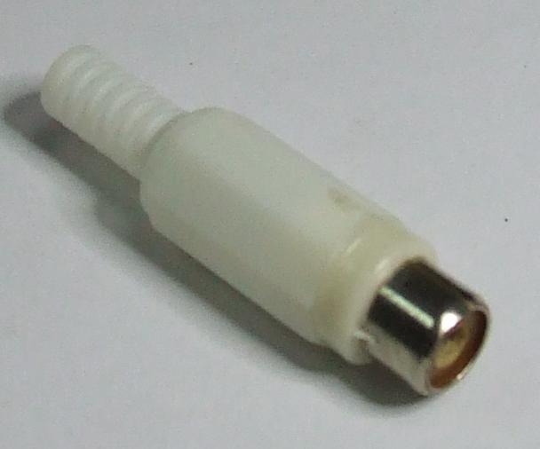PRESA RCA IN PLASTICA BIANCA PRESA RCA IN PLASTICA BIANCA