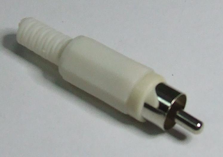 SPINA RCA IN PLASTICA BIANCA SPINA RCA IN PLASTICA BIANCA