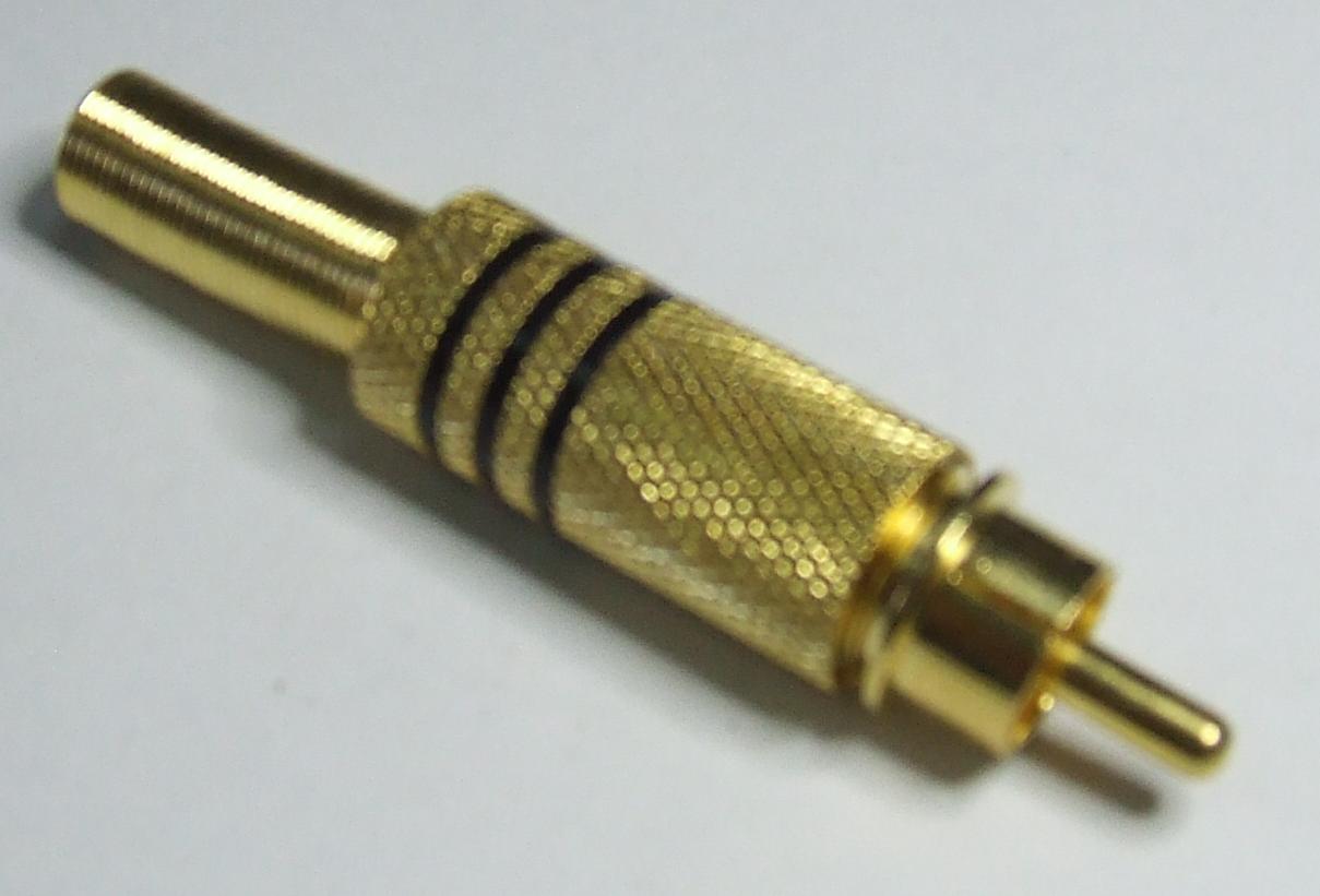 SPINA RCA DORATA ANELLI NERI SPINA RCA DORATA ANELLI NERI