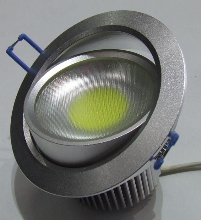 FARETTO DA CONTROSOFFITTO CON COB LED 10 W BIANCO FREDDO FARETTO DA CONTROSOFFITTO CON COB LED 10 W BIANCO FREDDO