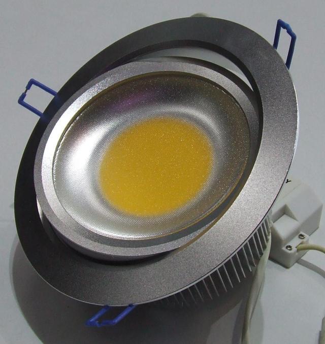 SPOTLIGHT FROM CEILING WITH COB LED 10W WARM WHITE