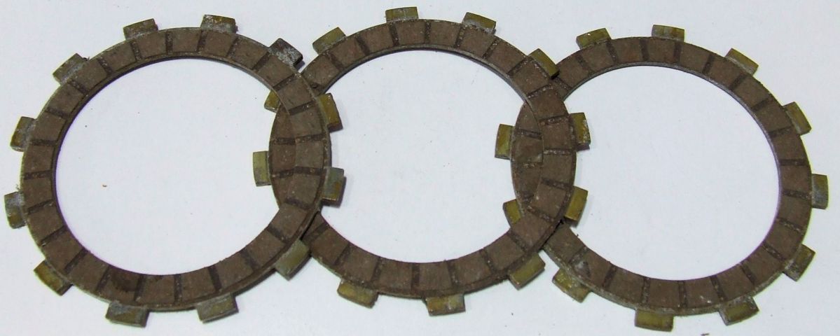 CLUTCH PLATES 12 TEETH 2,7MM 106MM VINTAGE BYKES NEW STOCK FUND