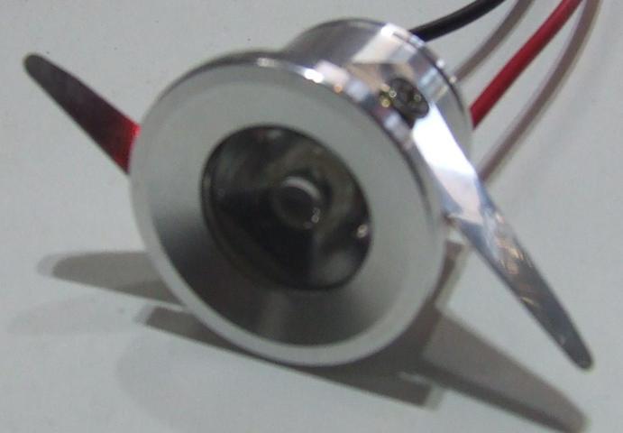 FARETTO IN ALLUMINIO 1 LED 1WATT 6500 KELVIN 220VOLT FARETTO IN ALLUMINIO 1 LED 1WATT 6500 KELVIN 220VOLT