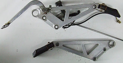HONDA VT500 E PEDANE GUIDATORE CON LEVA FRENO USATO HONDA VT500 E PEDANE GUIDATORE CON LEVA FRENO USATO