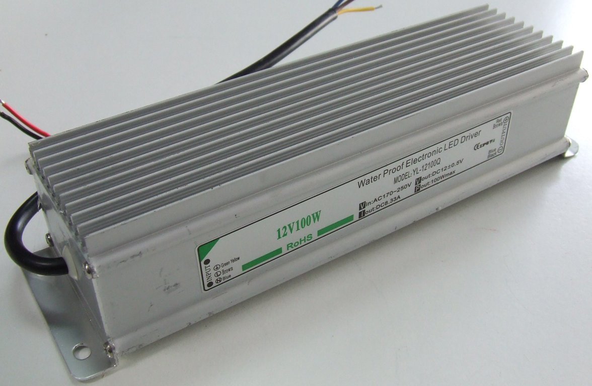 ALIMENTATORE ELETTRONICO DRIVER LED 12V 8A 96WATT MAX ALIMENTATORE ELETTRONICO DRIVER LED 12V 8A 96WATT MAX