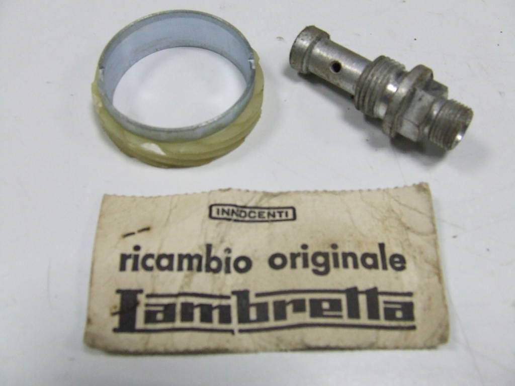 LAMBRETTA RINVIO TACHIMETRO ANNI 50 NUOVO FONDO DI MAGAZZINO