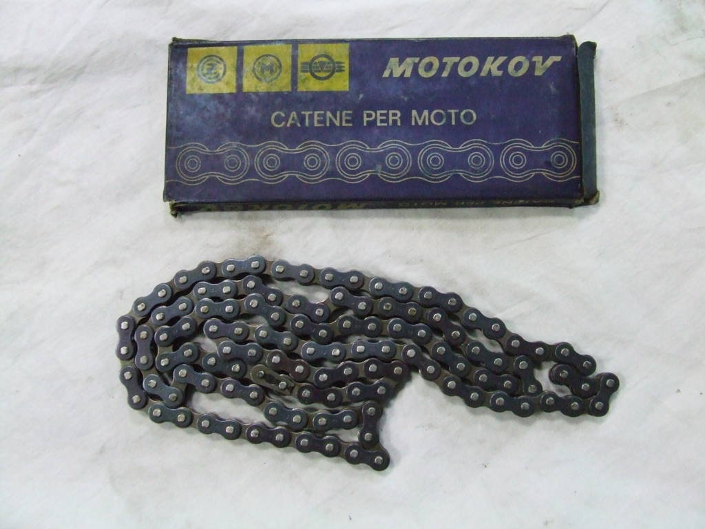 MOTO GUZZI CARDELLINO E GUZZINO CATENA TRASMISSIONE 120 MAGLIE