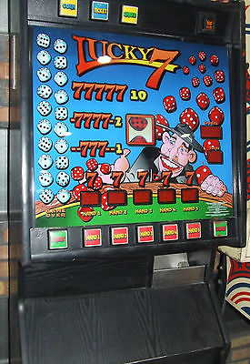 LUCKY SEVEN SLOT MACHINE PER LUDOTECA ANNI 80 PERFETTAMENTE FUN