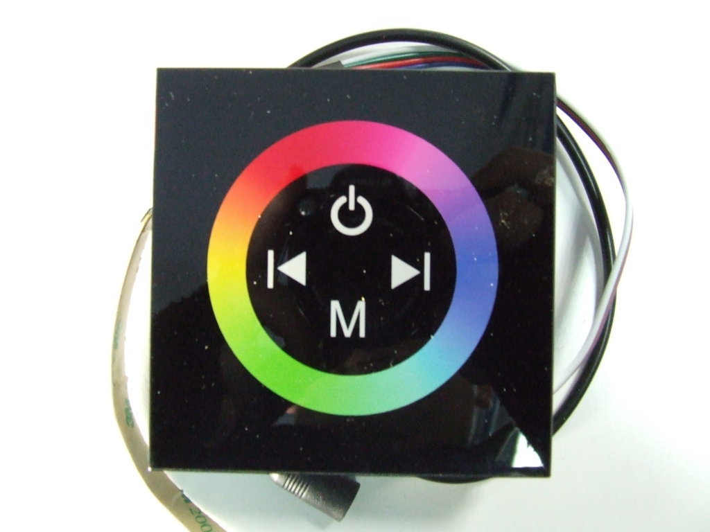 RGB TOUCH PANEL TECHNOLOGY FOR A 12-24 VOLT 4 AMPERE