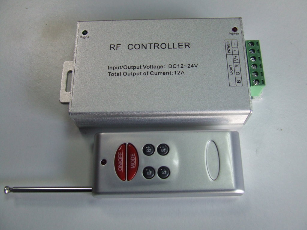 RGB LED STRIP CONTROL UNIT FOR 12 VOLT + radioc