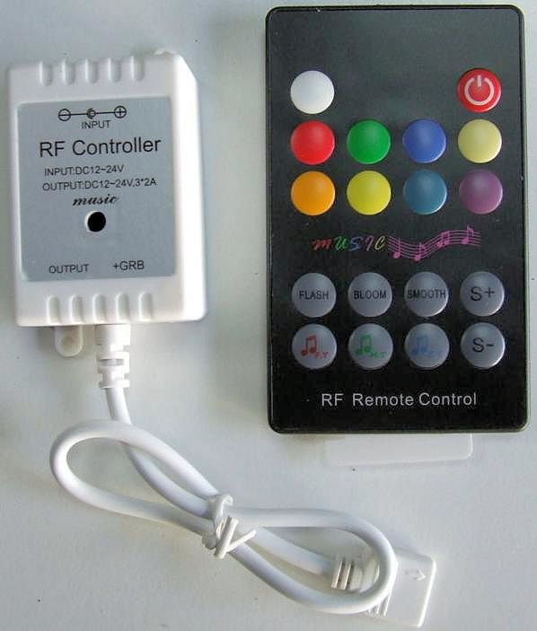 CENTRALINA LED RGB MUSIC CONTROLLER