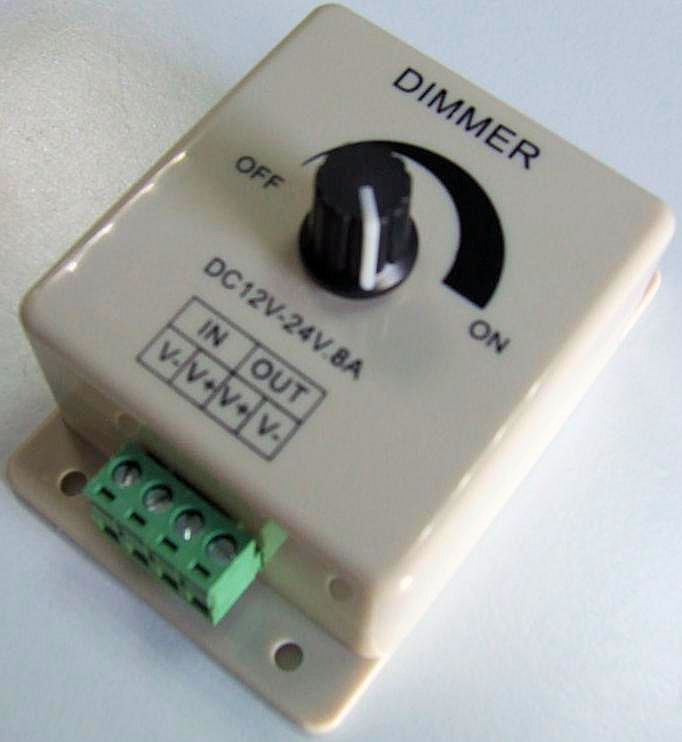 DIMMER PER LED CON POTENZIOMETRO DIMMER PER LED CON POTENZIOMETRO