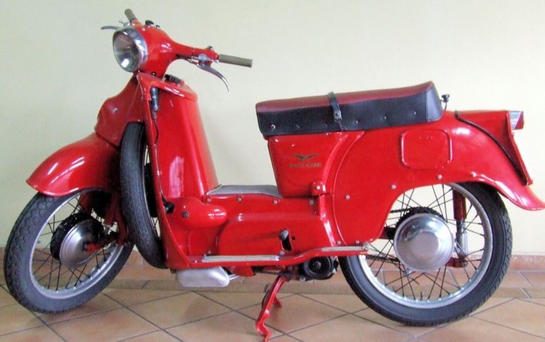 MOTO GUZZI GALLETTO 193 CC AVVIAMENTO ELETTRICO 1963