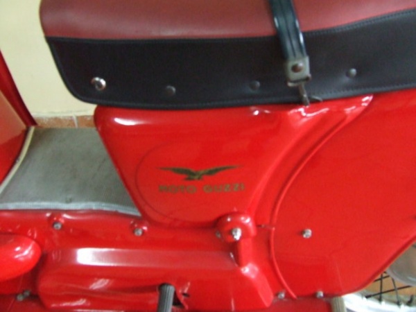 MOTO GUZZI GALLETTO 193 CC AVVIAMENTO ELETTRICO 1963