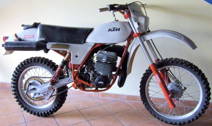 KTM GS 350 CC REGOLARITA' ENDURO 1984 ASI SENZA DOCUMENTI