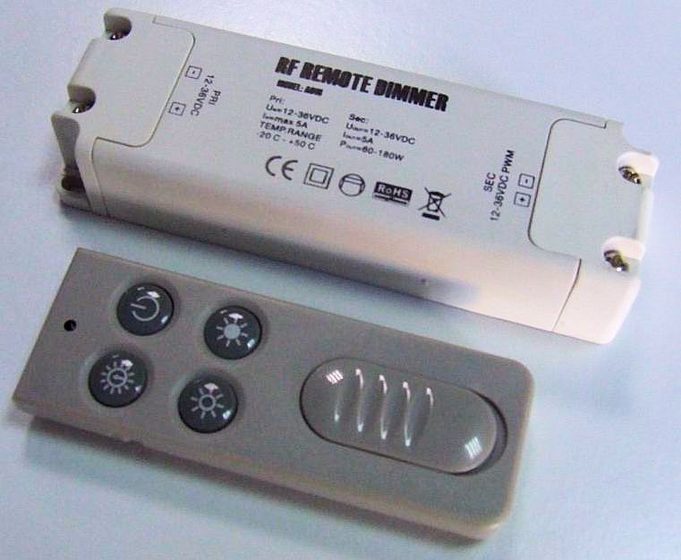 DIMMER WITH LED FOR REMOTE CONTROL