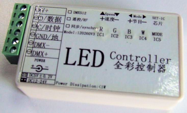 CENTRALINA PER STRIP RGB IN DMX CENTRALINA PER STRIP RGB IN DMX