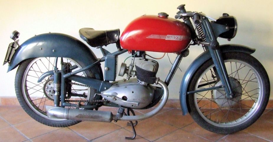 MIVAL SUPERSPORT 125 CC 3 MARCE DEL 1954 MIVAL SUPERSPORT 125 CC 3 MARCE DEL 1954