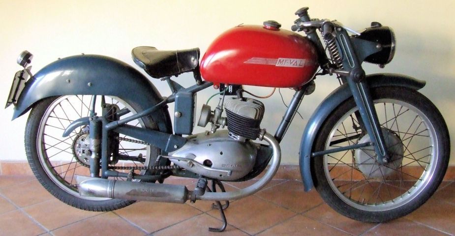 MIVAL SUPERSPORT 125 CC 3 MARCE DEL 1954