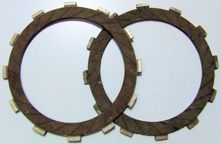 CLUTCH PLATES 12 TEETH 138,5MM VINTAGE BYKES NEW STOCK FUND