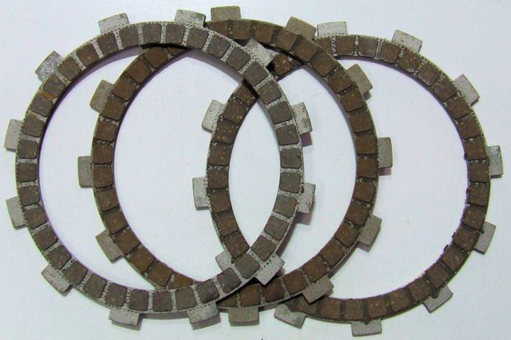 CLUTCH PLATES 12 TEETH 133MM VINTAGE BYKES NEW STOCK FUND