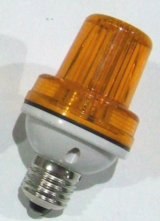 LAMPADA NEON INTERMITTENTE PER SEGNALAZIONI DI PONTEGGI GIALLO LAMPADA NEON INTERMITTENTE PER SEGNALAZIONI DI PONTEGGI GIALLO