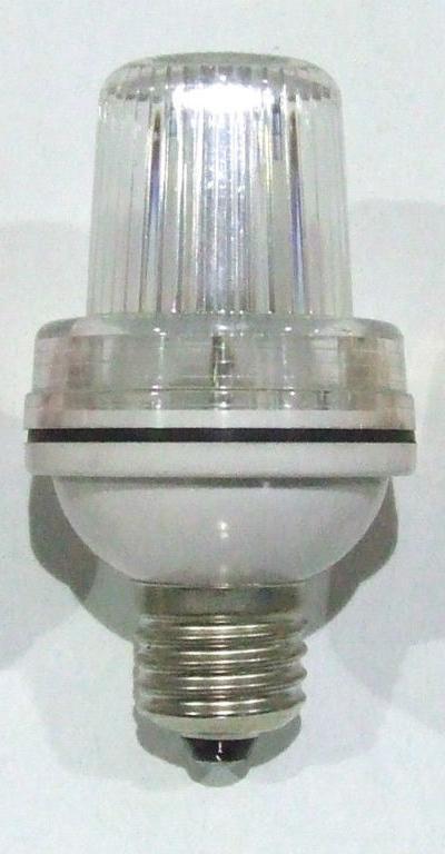 LAMPADA NEON INTERMITTENTE PER SEGNALAZIONI DI PONTEGGI BIANCO LAMPADA NEON INTERMITTENTE PER SEGNALAZIONI DI PONTEGGI BIANCO