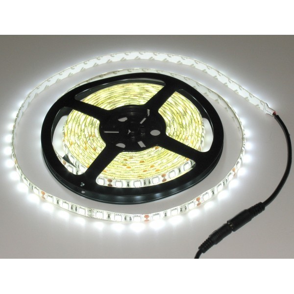 BOBINA STRISCIA STRIP LED 5050 BIANCO 4500 GRADI KELVIN