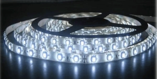 BOBINA STRISCIA STRIP LED 5050 BIANCO 10000 GRADI KELVIN