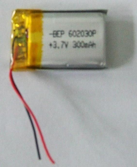 BATTERIA AI POLIMERI DI LITIO 20 X 35 X 5,0 mm 3,7 VOLT 300MA BATTERIA AI POLIMERI DI LITIO 20 X 35 X 5,0 mm 3,7 VOLT 300MA