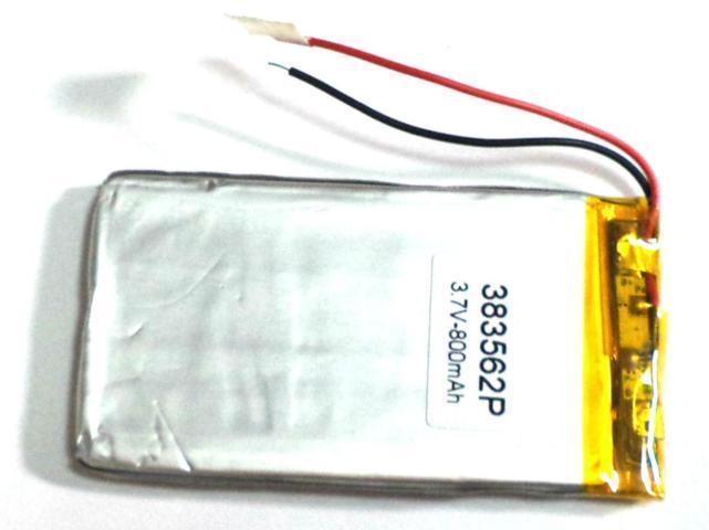 BATTERIA AI POLIMERI DI LITIO 46 X 40 X 3mm 3,7V 0,150A BATTERIA AI POLIMERI DI LITIO 46 X 40 X 3mm 3,7V 0,150A
