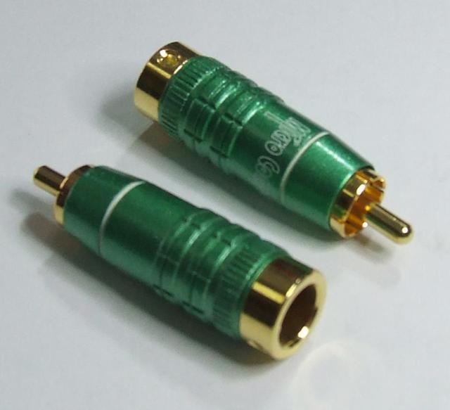 CONNETTORE RCA PROFESSIONALE CAVO 8mm NERO CONNETTORE RCA PROFESSIONALE CAVO 8mm NERO