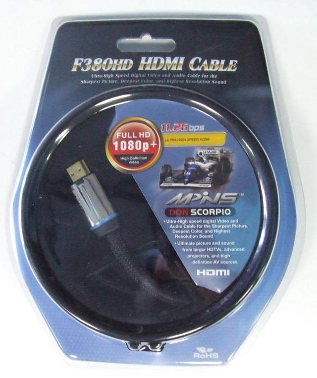 HDMI CABLE 2 MT. SHIELDED HIGH QUALITY 'F380 FULL HD