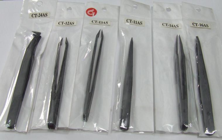 PINZETTE AMAGNETICHE IN TEFLON KIT 6 PEZZI DIVERSE PUNTE PINZETTE AMAGNETICHE IN TEFLON KIT 6 PEZZI DIVERSE PUNTE