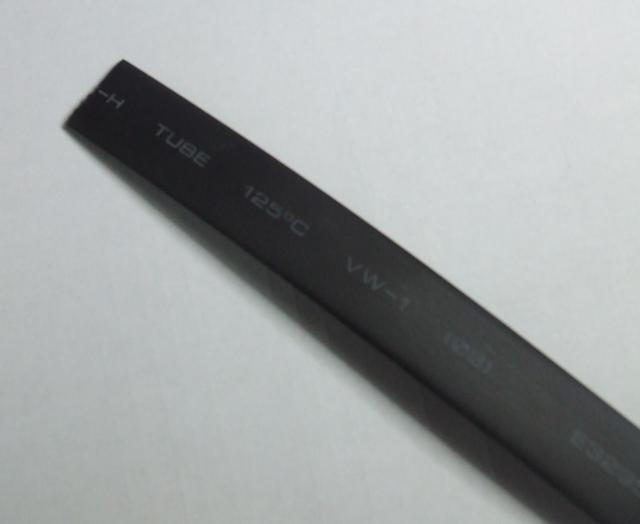 GUAINA TERMORESTRINGENTE DIAM.10 mm RESTRINGIMENTO 40% NERA GUAINA TERMORESTRINGENTE DIAM.10 mm RESTRINGIMENTO 40% NERA
