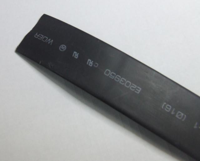 GUAINA TERMORESTRINGENTE DIAM.28 mm RESTRINGIMENTO 40% NERA GUAINA TERMORESTRINGENTE DIAM.28 mm RESTRINGIMENTO 40% NERA