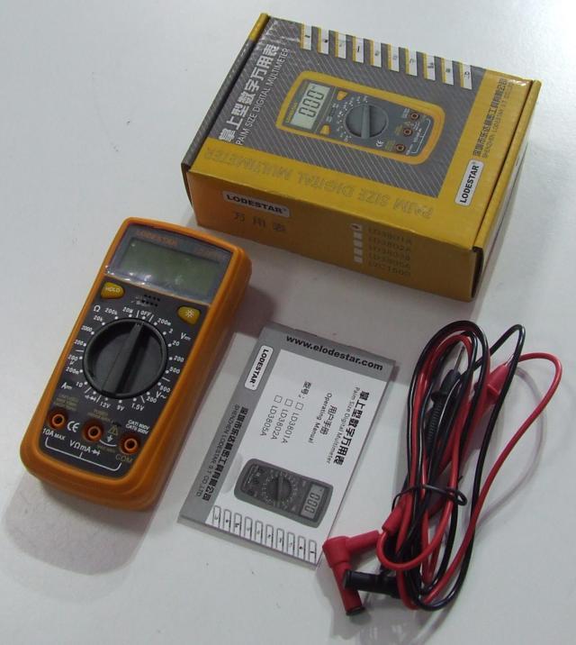 TESTER MULTIMETRO DIGITALE LODESTAR TESTER MULTIMETRO DIGITALE LODESTAR
