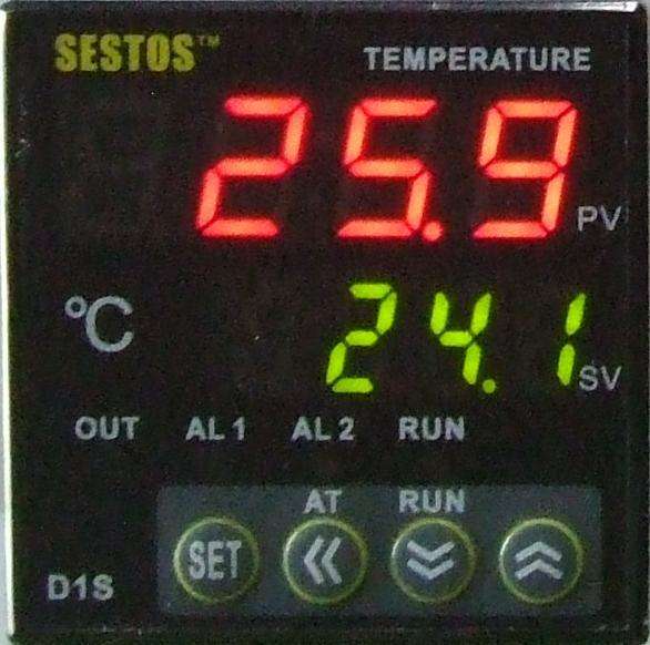 D1S DIGITAL TEMPERATURE CONTROLLER AC 220 VOLT D1S DIGITAL TEMPERATURE CONTROLLER AC 220 VOLT