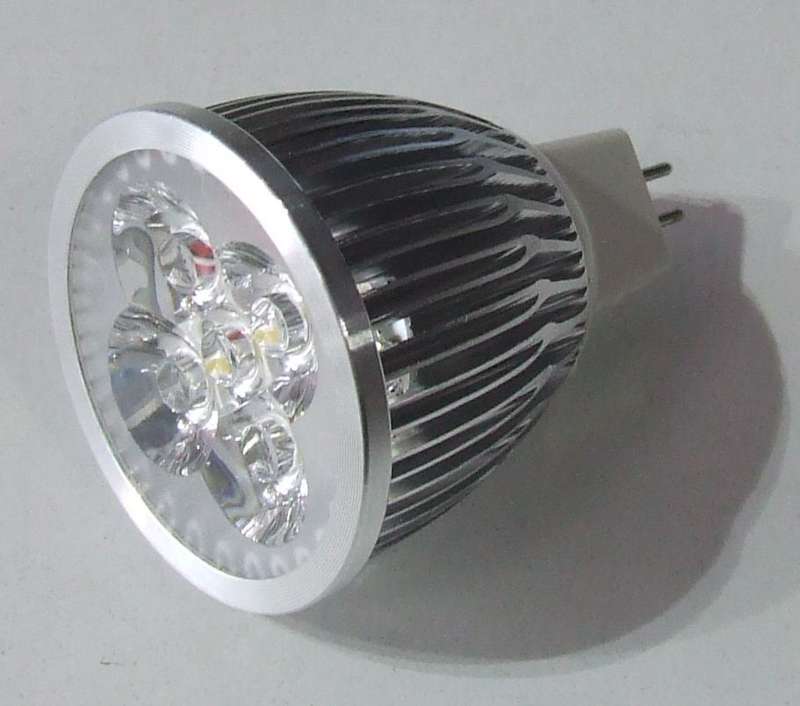 LAMPADA LED ATTACCO MR16 AC/DC 12VOLT 4000-4500 KELVIN