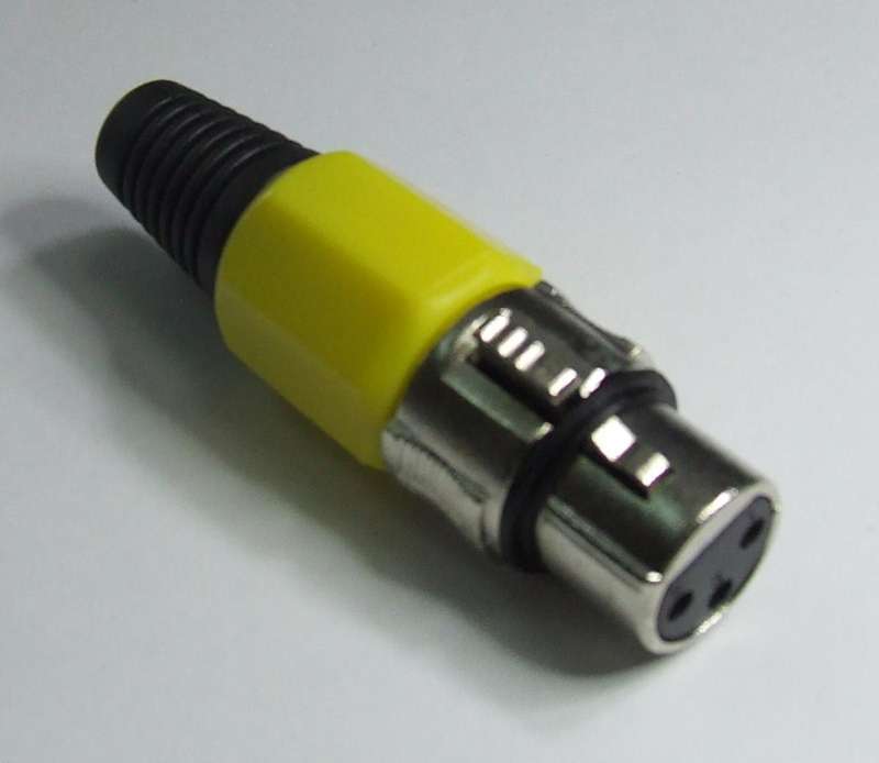 CANON PIN MALE COLOR YELLOW