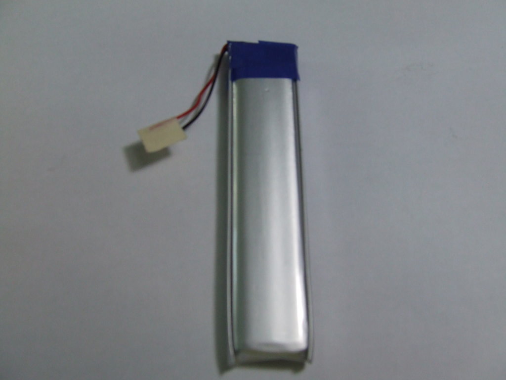 BATTERIA AI POLIMERI DI LITIO 82 X 18 X 7 MM 3,7 V 1100 MAH