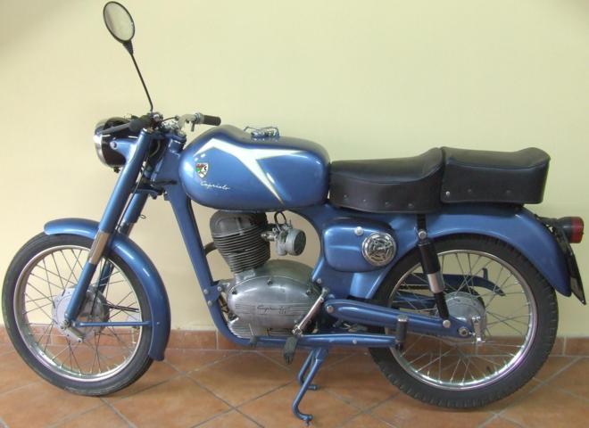 AERO MERE CAPRIOLO 125 CC 4 MARCE 4 TEMPI 1963 ASI