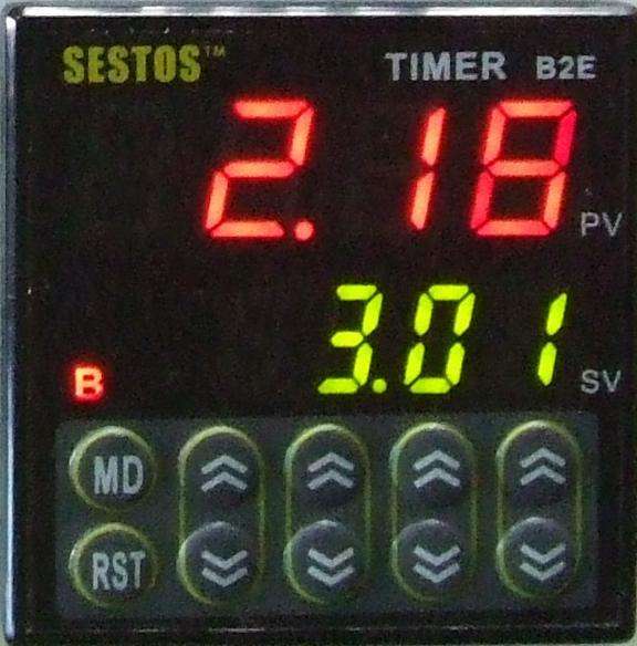 B2E DIGITAL TWIN TIMER AC 220 VOLT