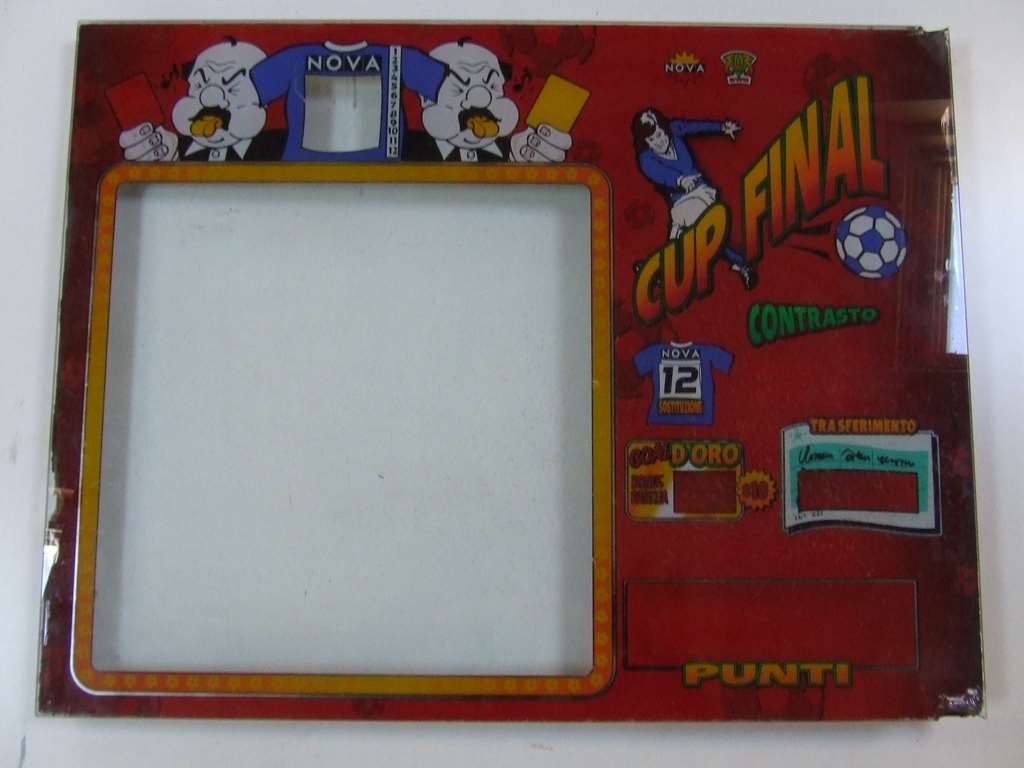 CUP FINAL VETRO PER SLOT MACHINE CUP FINAL VETRO PER SLOT MACHINE