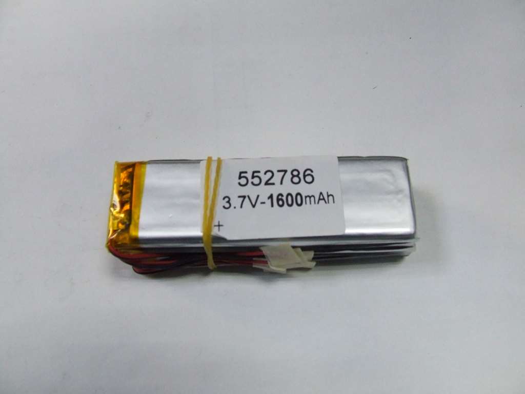 BATTERIA AI POLIMERI DI LITIO 87 X 27 X 5 MM 3,7 V 1600 MAH