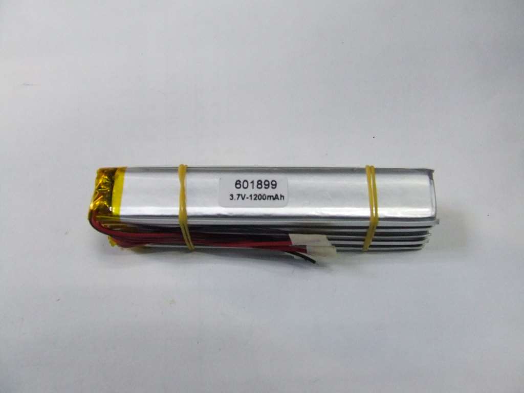 BATTERIA AI POLIMERI DI LITIO 99 X 18 X 6 MM 3,7 V 1200 MAH - Clicca l'immagine per chiudere