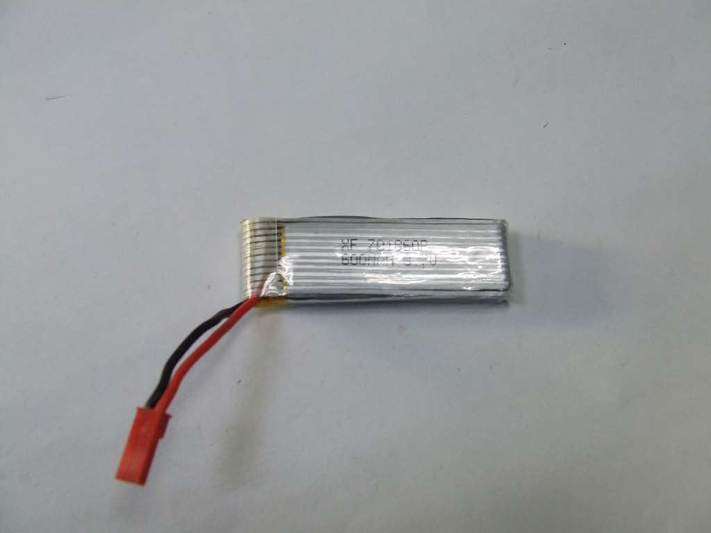 BATTERIA AI POLIMERI DI LITIO 60 X 18 X 8 MM 3,7 V 600 MAH - Clicca l'immagine per chiudere