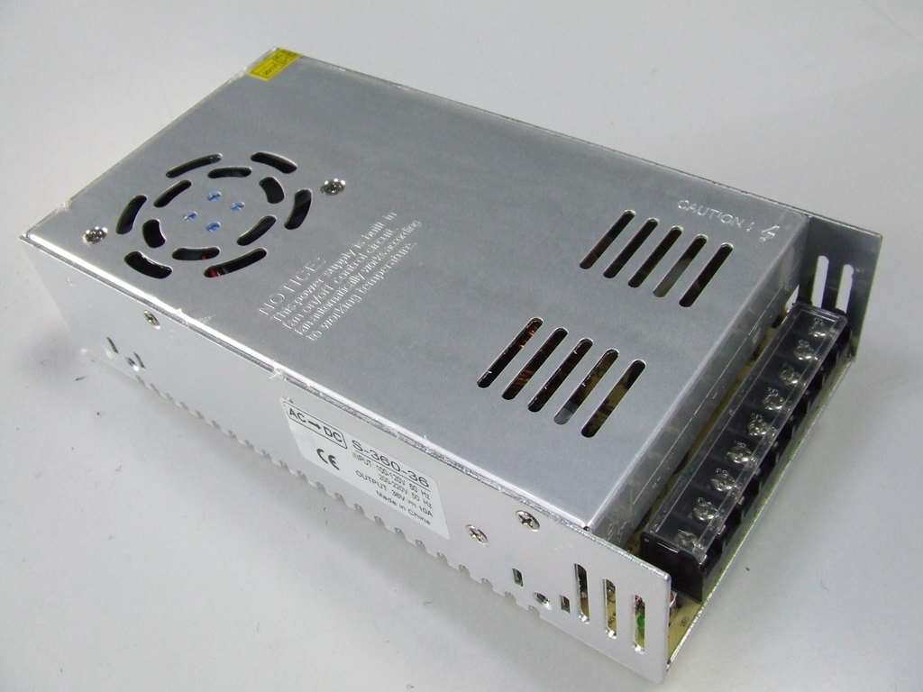 ALIMENTATORE SWITCHING DC 36 VOLT 10 AMPERE 360 WATT MAX ALIMENTATORE SWITCHING DC 36 VOLT 10 AMPERE 360 WATT MAX